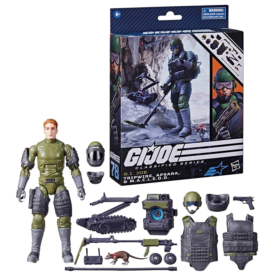 joeの物 Amazon.com: G.I. Joe Classified Series Tripwire, Apsara